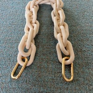 Clare V Cream Shortie Strap